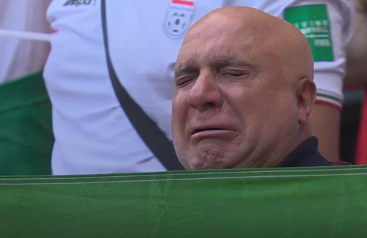 Katar'da Mahsa Emini protestosu! İranlı taraftar gözyaşlarına boğuldu! Dünya Kupası'na damga vuran anlar...