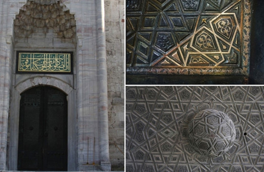 Sultanahmet Camisi'nin 400 yıllık kapısı Vakıflar Genel Müdürlüğünce restore ediliyor