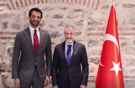 Bakan Nebati sosyal medyadan duyurdu: Değerli dostum ile bir araya geldik ve...