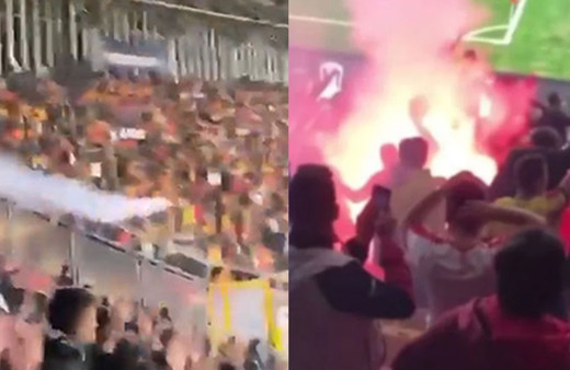 Göztepe Altay maçında sis ve işaret fişeğinin stadyuma nasıl sokulduğu ortaya çıktı