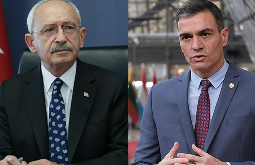 CHP lideri Kılıçdaroğlu, İspanya Başbakanı Sanchez ile görüştü