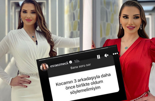 Esra Ezmeci'ye gelen sorular ve ilişki itirafları herkesi şoke etti! "Kocamın üç arkadaşıyla daha..."