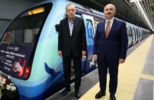 Pendik-Sabiha Gökçen Havalimanı Metro Hattı'nda 2 ayda 1,4 milyon yolcu seyahat etti
