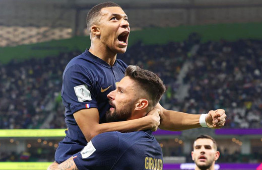 Mbappe yıldızlaştı, Giroud tarihe geçti, Fransa çeyrek finale yükseldi