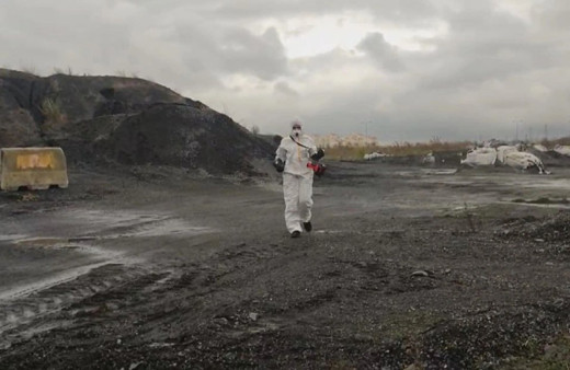 Başakşehir'de otobanda kimyasal madde paniği! İtfaiye ve AFAD ekipleri gitti