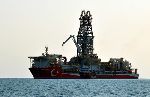 Abdülhamid Han Sondaj Gemisi, Akdeniz'de Taşucu-1 kuyusunda sondaja başladı