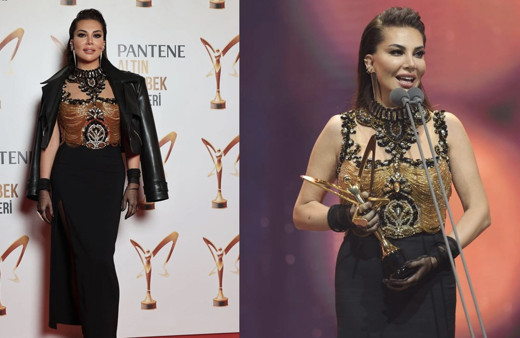 Ebru Yaşar, ödüle ambargo koydu! Üst üste 3. kez en iyi arabesk fantezi kadın sanatçısı oldu