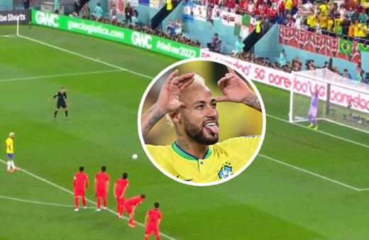 Brezilya Güney Kore maçına damga vuran an! Neymar ile dalga geçmeye kalktı, rezil oldu!