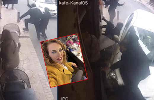 Ünlü oyuncu Taksim'de dehşet saçtı! Arabasıyla yayaların arasına daldı o anlar kamerada!