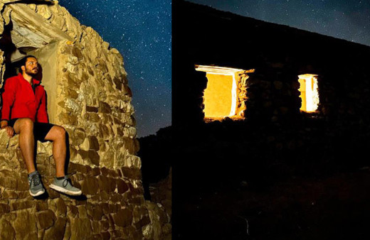 Terk edilmiş köyde çektiği videoyu 5 milyon kişi izledi