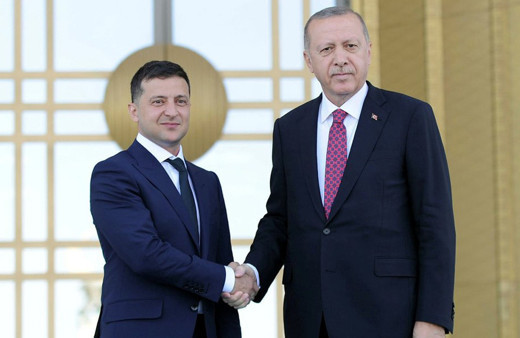 Cumhurbaşkanı Erdoğan, Zelenski ile görüştü