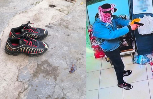 Market çalışanına dehşeti yaşattı! Giydiği ayakkabı ele verdi silahlı soyguncu yakalandı!