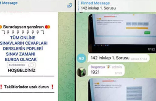 Açık Lise sınavlarında toplu kopya! Fotoğrafını çek gönder cevabı cebine gelsin