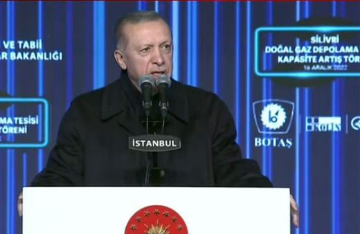 Avrupa'nın en büyük doğalgaz deposu açıldı! Erdoğan yeni hedefi duyurdu yüzde 13'e indireceğiz