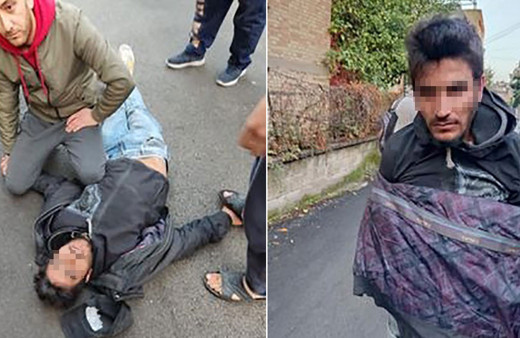 Ölen yaşlı adamın gözlüğünü çalan hırsıza akrabalarından meydan dayağı