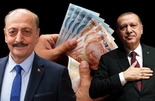 Beştepe'de asgari ücret zirvesi! Cumhurbaşkanı Erdoğan, Bakan Bilgin'i kabul etti