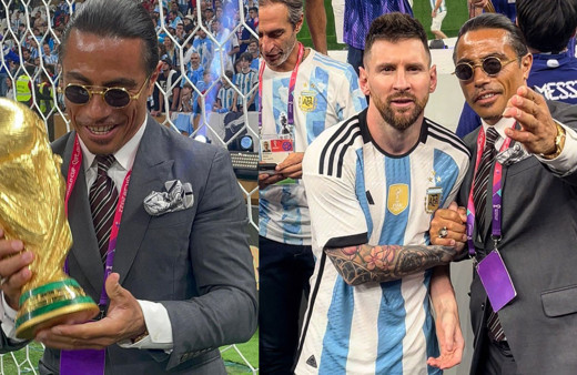 Finalde sahaya girip kupayla zafer turu atmıştı! FIFA Nusret için harekete geçti