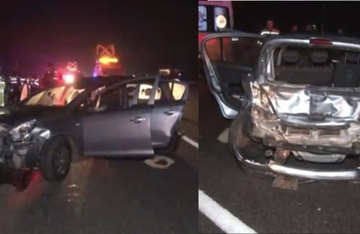 TIR'ın çarptığı araçtan kadın cesedi çıktı!