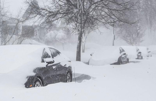 Nesilde bir görülebilecek en büyük kar fırtınası süper güç Amerika'ya diz çöktürdü ölenler var