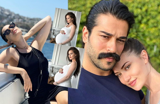 Bebeğin adı belli oldu Fahriye Evcen ve Burak Özçivit çocuklarına bakın hangi ismi verdi