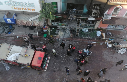 Aydın'da dönerci dükkanında patlama! Çok sayıda ölü ve yaralı var