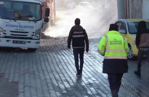 Doğalgaz ana boru hattı delindi: Kütahya'da facianın eşiğinden dönüldü!