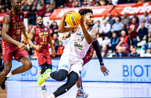 Pınar Karşıyaka’da Braian Angola, kariyer rekorunu kırdı