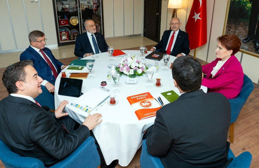 Altılı Masa 'aday' için toplanıyor! Yarının Türkiyesi için cesaret zamanı