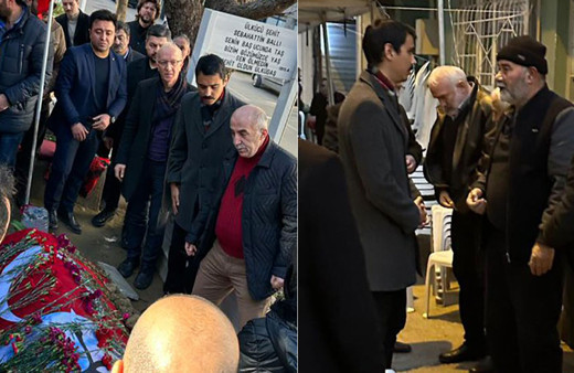 Muhsin Yazıcıoğlu'nun oğlu Furkan, Sinan Ateş'in ailesini ziyaret etti!