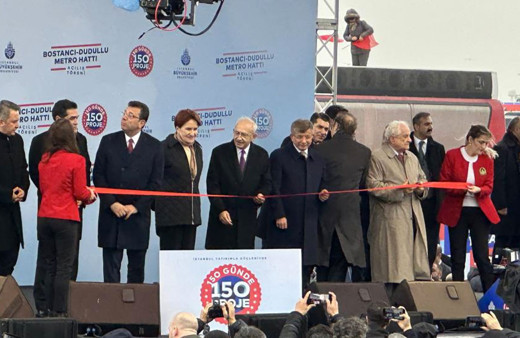 Dudullu-Bostancı Metrosu hizmete girdi