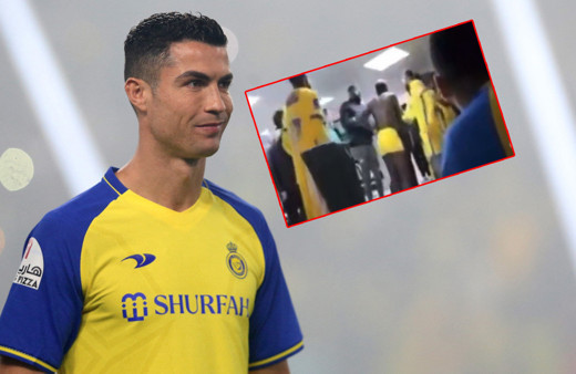 Ronaldo'nun yeni takımında büyük kavga: Beşiktaş'ın eski yıldızları soyunma odasında birbirine girdi!