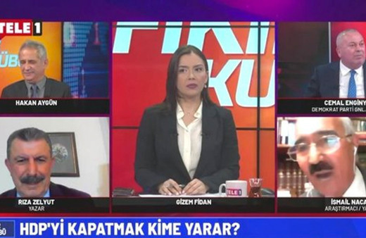 28 Şubatçıların ekran fetvacısı İsmail Nacar Tele 1'de söyledi stüdyo karıştı apar topar yayında alındı