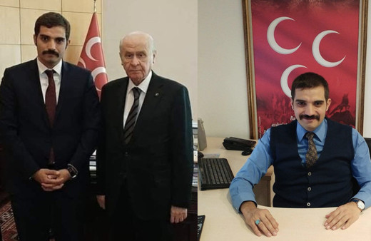 MHP'den öldürülen Sinan Ateş'in babasına ziyaret