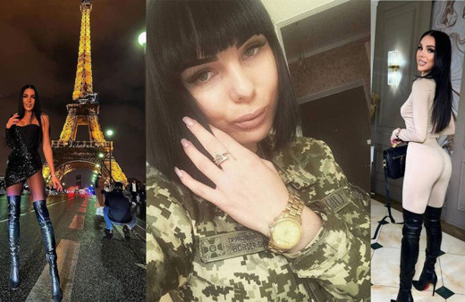 Ukrayna ordu sözcüsü kadın yüzbaşı yılbaşı tatilini Paris'te geçirdi! Ülke ayağa kalktı