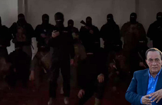 Silahlı ve maskeli gruptan Alaattin Çakıcı resti! Çakıcı Reisimiz ne derse onu yaparız