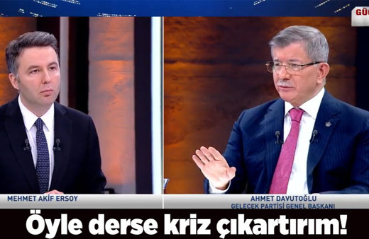 Ahmet Davutoğlu, Altılı Masa'yı ve seçilecek cumhurbaşkanını tehdit etti! Beni dinlemezseniz kriz çıkar