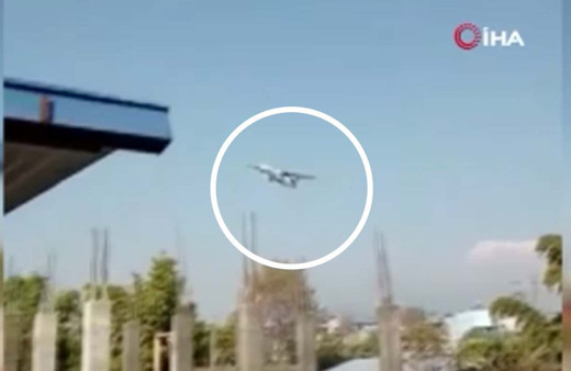 Nepal'de yolcu uçağı düştü! İçinde 72 kişi vardı işte saniye saniye düşme anı...