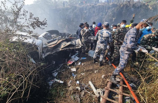 Nepal'de 72 kişilik yolcu uçağı düştü bilanço çok ağır! Son 30 yılın en büyük hava kazası