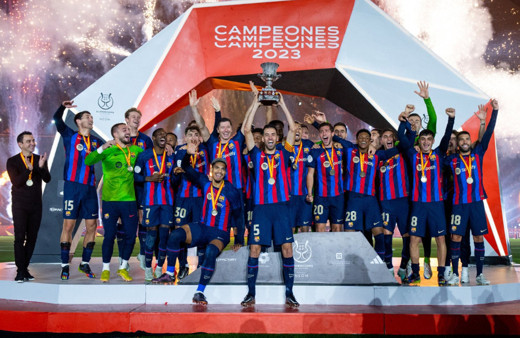 İspanya Süper Kupası Real Madrid'i deviren Barcelona'nın!