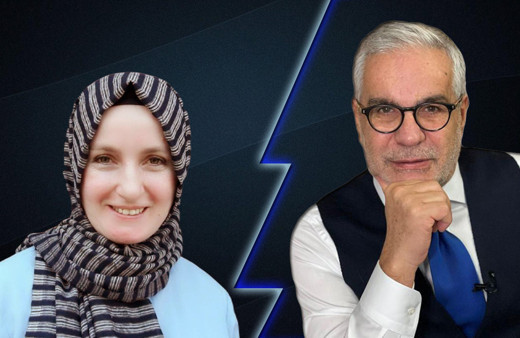 "Başörtümü yakarım" diyen Fatma Yavuz canlı yayında Hadi Özışık'ın konuğu oldu