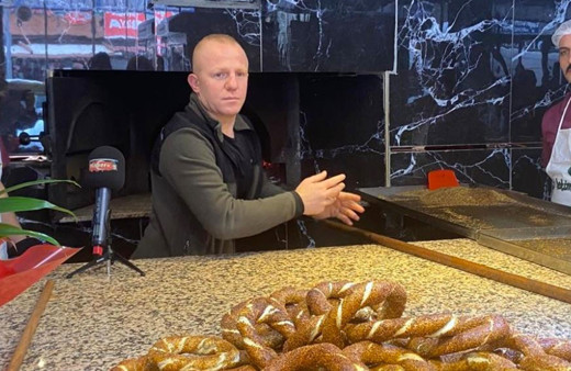 Vitrindeki simitlerin üzerinde gezen bir fare işletmeye kabus gibi çöktü