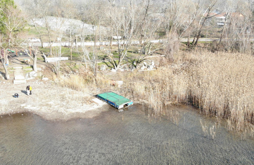 Sapanca Gölü alarm veriyor! Sular 40 metre çekildi