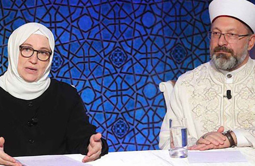 Diyanet İşleri Başkanı'nın eşi Seher Erbaş Sultanahmet Camisi'nde imama yumruk attı iddiası!