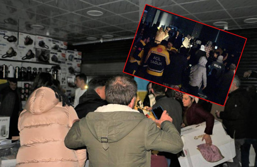 Diyarbakır'da gece gece indirim izdihamı! Elektriği kestiler, polis müdahele etti