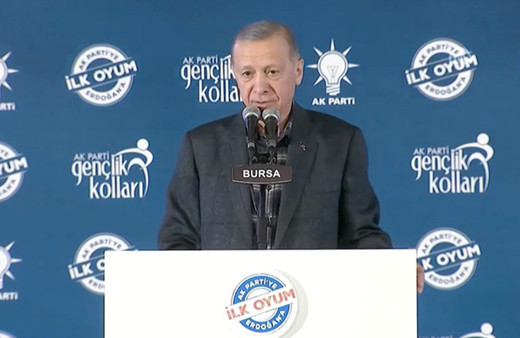 Erdoğan'dan Bursa'da altılı masaya 'kukla aday' göndermesi! Dikkat çeken 'Seçim 14 Mayıs'ta mesajı!