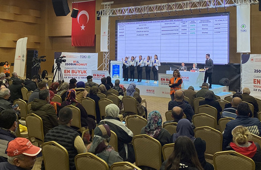 "İlk Evim, İlk İş Yerim" projesinde 64 ilin kuraları tamamlandı