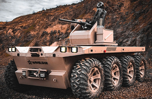 İnsansız kara aracı Kapgan araziye çıktı ilk kez ateş etti