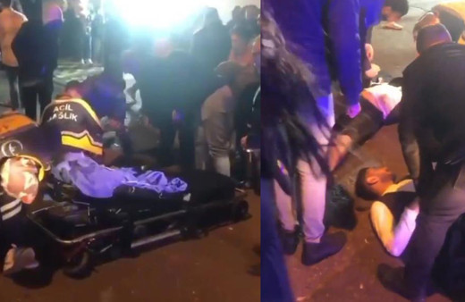 İstanbul'da el freni çekilmeyen araç dehşet saçtı! Halay çekenlerin arasına daldı: Ölü ve yaralılar var