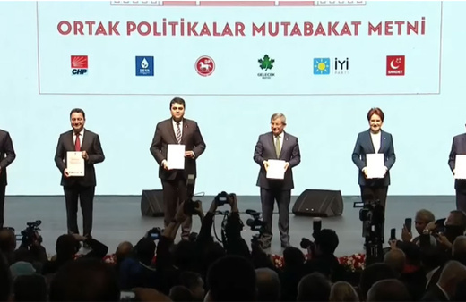Altılı Masa Ortak Mutabakat Metninin açıkladı! Cumhurbaşkanı Çankaya'ya gidecek, uçaklar satılacak