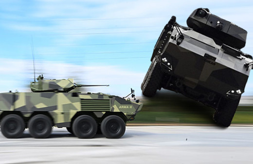 Tam 720 beygir! İlk kez görüntülendi: Türkiye'nin yerli motorlu ilk 8x8 aracı göreve hazır!